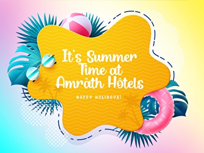 Es ist Sommerzeit bei den Amrâth Hôtels, Sommerangebot, günstige Hotels in den Niederlanden